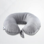 Regular Neck Pillow, Ash, (11"x12"), 1 Pcs