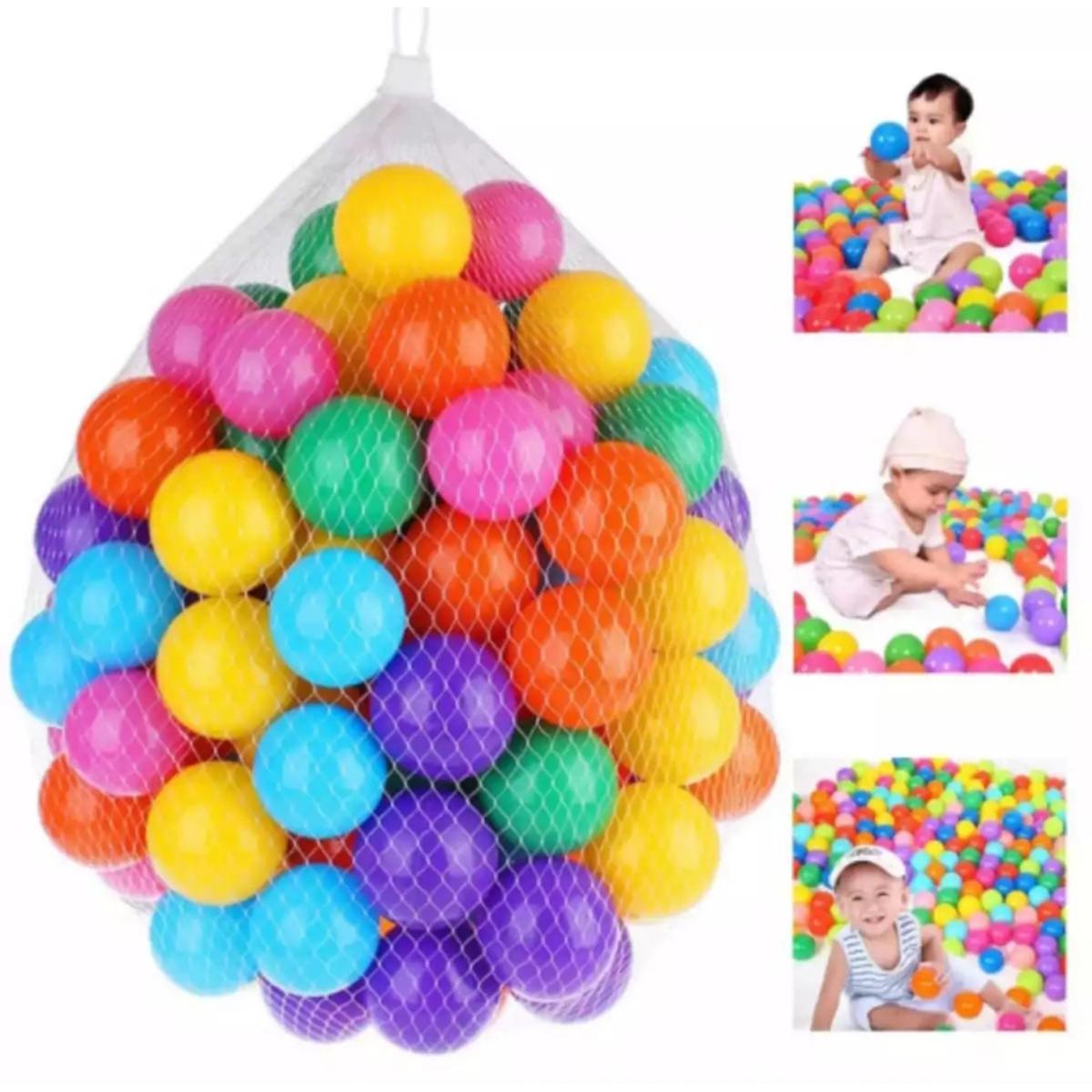34a9d8a3adca3f4c72e290ae98e84ea7 Colored Plastic Kids Ball 20 Pieces - Image 1