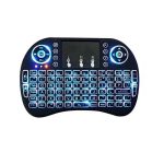 i8-B Wireless Backlit Mini Keyboard With Touch-pad RGB Portable Keyboard - Keyboard - Keyboard - Keyboard