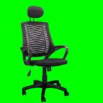 FP-M-22-Smart-Executive-office-chair-V-mash-Black-Revolving-Chair-with-Headrest-Maximum-holding-90