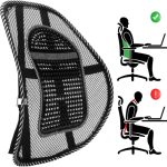 Back Support to Relief Backpain for Chair - Black