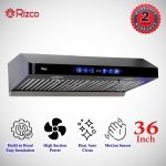 Rizco Kitchen Hood Slim Type 36 inch Heat Auto Clean