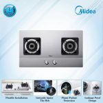 Midea Best Quality Gas Burner Q216 NG Dual Flame Fully Mix