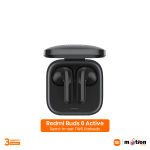 Redmi Buds 6 Active Bluetooth 54 Earbuds   Black