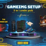 Gaming Combo pack [ 5 in 1 Gaming Combo ]