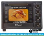 Miyako MT 450RCL D RB Double Glass Door Multifunctional Electric Oven With Air - Image 2