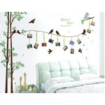 large photo tree Wall Stickers home decor living room bedroom