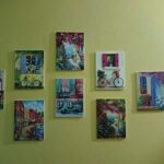 Home Decor 8 pcs starry night Wall Decoration Wallmate Home