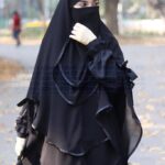 Three part hoodie niqab full coverage jorjet niqab
