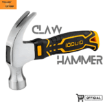 Mini Claw Hammer DingQi 45 steel 8OZ 250g with TPR