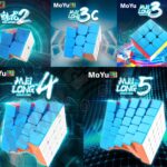 MoYu MeiLong Series 2 to 5 Stickerless Matte Surface Speed