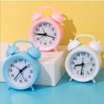 Small Metal Alarm BedTable Clock   Wall Clock