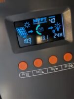 PowMr 25A35A45A MPPT Solar Charger Controller 12V 24V With Blacklight - Image 3