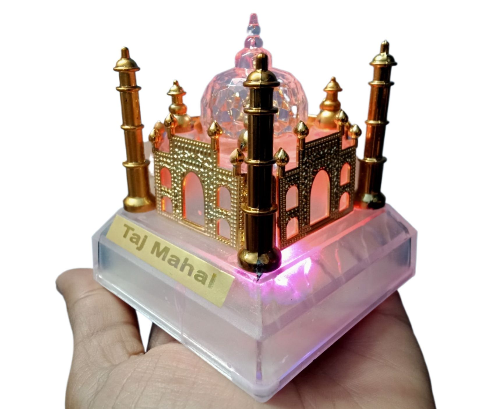 3a756c22e9da9f4c51fb963f31001d9f Lighting Taj mahal showpiece home office decore gift items - Image 1