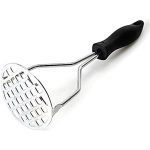 Stainless Steel Potato Masher With Plastic Handle Food Press For