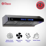 Rizco Kitchen Hood Slim Type 30 inch Heat Auto Clean