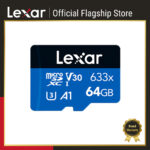 Lexar High Performance 633x 64GB microSDHCmicroSDXC UHS I Memory Card with High