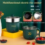 Mini Electric Rice Cooker 18 L Non stick Cooking Machine Double