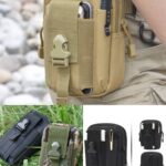 Waist Pack Men's Casual Bag Travel Purse Waterproof Belt Zipper