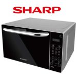 Sharp R 72EO (S) Microwave Oven with Grill Function