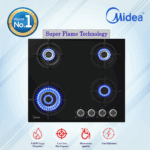 Midea Fuoco Forte Hob with Flame Failure Safety Device and