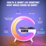 smart light sound machine g63 4 IN 1 Bluetooth Speaker Alarm Clock