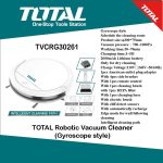TOTAL Robotic Vacuum Cleaner (Gyroscope style)
