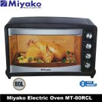 Miyako MT 80RCL Electric Oven Multi Function ConvectionRotisserie & Inner Lamp  80