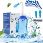 Nasal Wash Bottle Sinus Rinsing Bottle Cleaner Pressure Irrigation Neti Pot