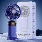 Handheld Mini Fan Foldable Portable Neck Hanging Fans 5 Speed