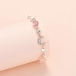 Women Fashion Jewelry Fresh Girl Marble Moon Stars Cute Crystal