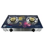 SKB AUTOMATIC GAS STOVE(NG)  DOUBLE BURNER(BLUE BELL)