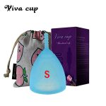 Viva Premium Purple color SmallLarge Size Silicon Menstrual Cup