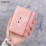 Small Fashion PU Wallet Coin Purse Women Ladies Card Bag