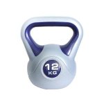 Kettle Bell Dumbbell 12kg   White and Blue