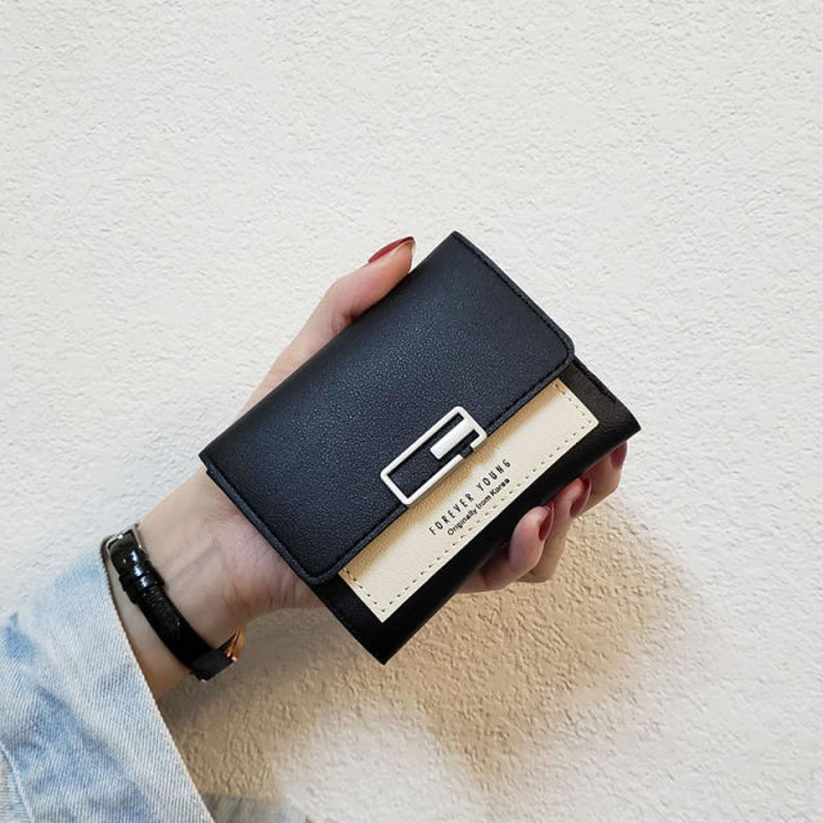 c03a446d05a89938ada48374facdf265 Stylish Mini Zipper Wallet Women PU Leather Handbag Small - Image 1