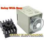 Timer relay 0 to 60minuts socket free