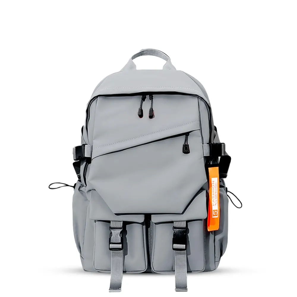 f1a31af08562525b84d66559550bfdee Zebra Fashionable Laptop and Travelling Backpack Gray SZ005 - Image 1