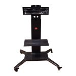 Universal TV Stand with Wheels   Fits Monitors   Height