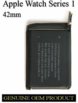 2026/03/15975.jpg A1579 Battery Apple Watch Series 1 42mm A1579 A1554 A1803 246mAh + Free Tools Bangladesh (New) - Image 1