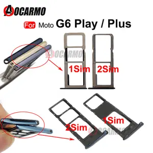H022cd477d64d47fa98dc3b9c61cf8deaC_300x300q75 Motorola Moto G6 Plus G6+ XT1926 G6 Play Single Dual SIM Card Socket Slot Adapter SimTray Replacement Parts Bangladesh (New) - Image 1