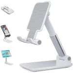 Desk Mobile Phone Holder Stand iPhone iPad Xiaomi huawei Metal Desktop Tablet Holder Table Cell Foldable Extend Support Bangladesh (New)