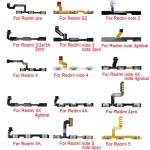 1 Power Button Flex Cable Xiaomi Redmi pro 4pro S2 3X 4X 4A 5A 3 4 5 pro Volume On/Off Button Ket Flex note 2 3 4 5 Bangladesh (New)