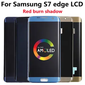 H66e866b99dc6483d96d886ea78fbf8f33_300x300q75 Super S7edge AMOLED LCD SAMSUNG s7 edge G935A G935U G935F LCD Touch Screen Digitizer Display with Red burn Bangladesh (New) - Image 1