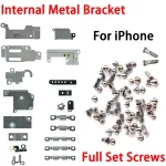All Screws + Complete Small Metal Internal Bracket Shield Plate Kit iPhone 5s 6 6P 6s 6sPlus 7 7P 8 8Plus X XS XR XSMax Bangladesh (New)