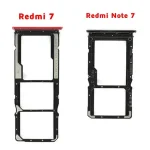 Xiaomi Redmi Note 7 SIM Card Tray Holder Note 7S Note7 Pro Micro SD Card Slot Adapter Redmi 7 Sim Tray Replacement Parts Bangladesh (New)
