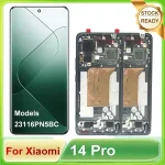 6.73 LTPO AMOLED Xiaomi 14 Pro LCD Display Touch Screen Digitizer Assembly Mi 14 Pro 23116PN5BC Replacement Parts Bangladesh (New)
