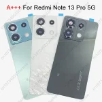 Note 13Pro Back Glass Cover Xiaomi Redmi Note 13 Pro 5G Back Battery Cover Replacement Rear Door Housing Panel Battery Cover Bangladesh (New)