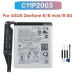 C11P2003 Replacement Battery 4000mAh ASUS Zenfone 8 8 mini 8 5G Batteries +Tools Bangladesh (New)