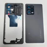 Redmi Note 12 Pro 5G Phone Housing Middle Frame+Glass Battery Back Cover Case Panel Repair Parts Bangladesh (New)